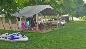 Camping hébergement Haute-Saône Plage Autet
