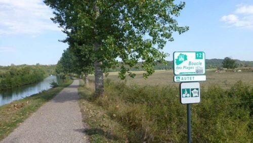 Voie bleue LA PLAGE AUTET CAMPING Haute-Saône