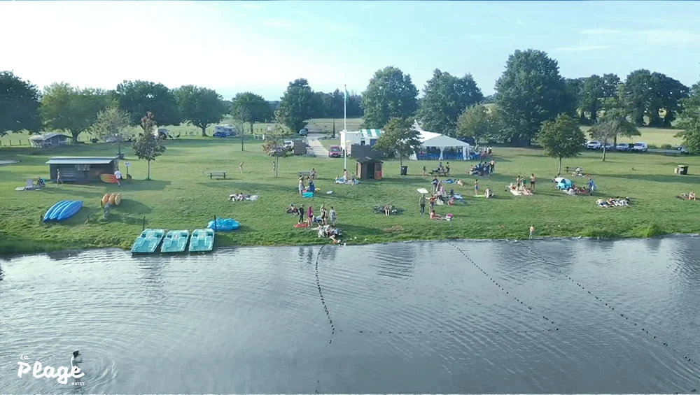 La plage Autet Haute-Saône Franche-Comté