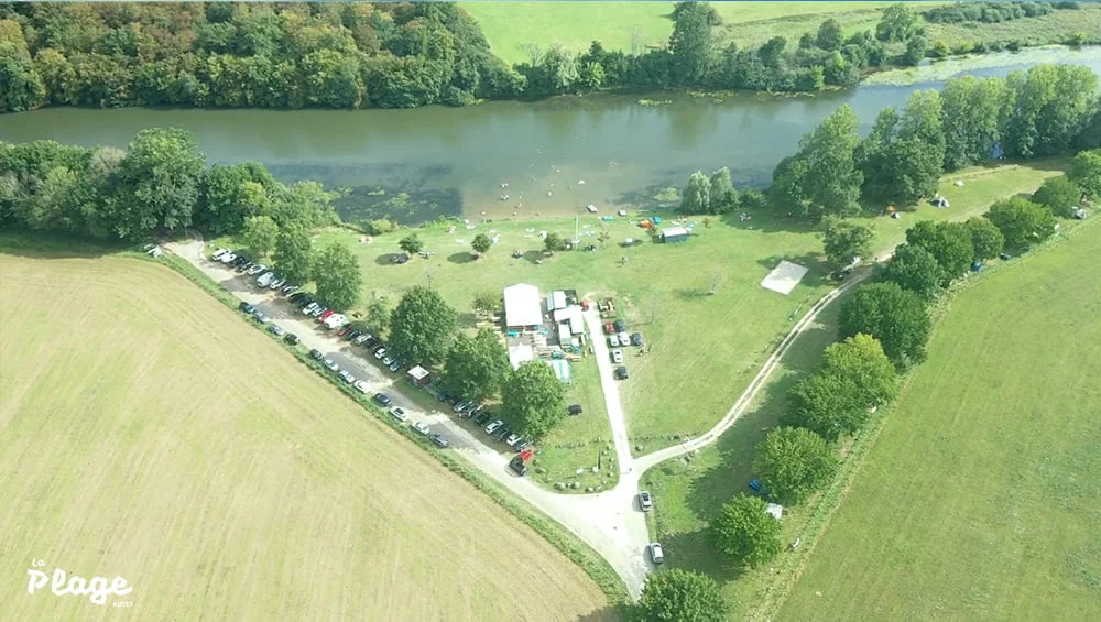 La plage Autet Haute-Saône Franche-Comté